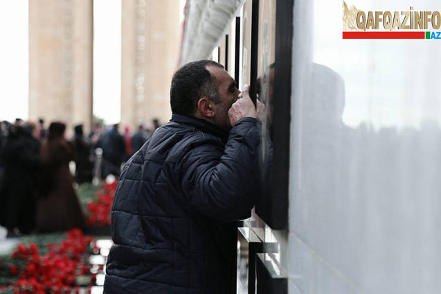 Şəhidlərin qohumları bu gün...