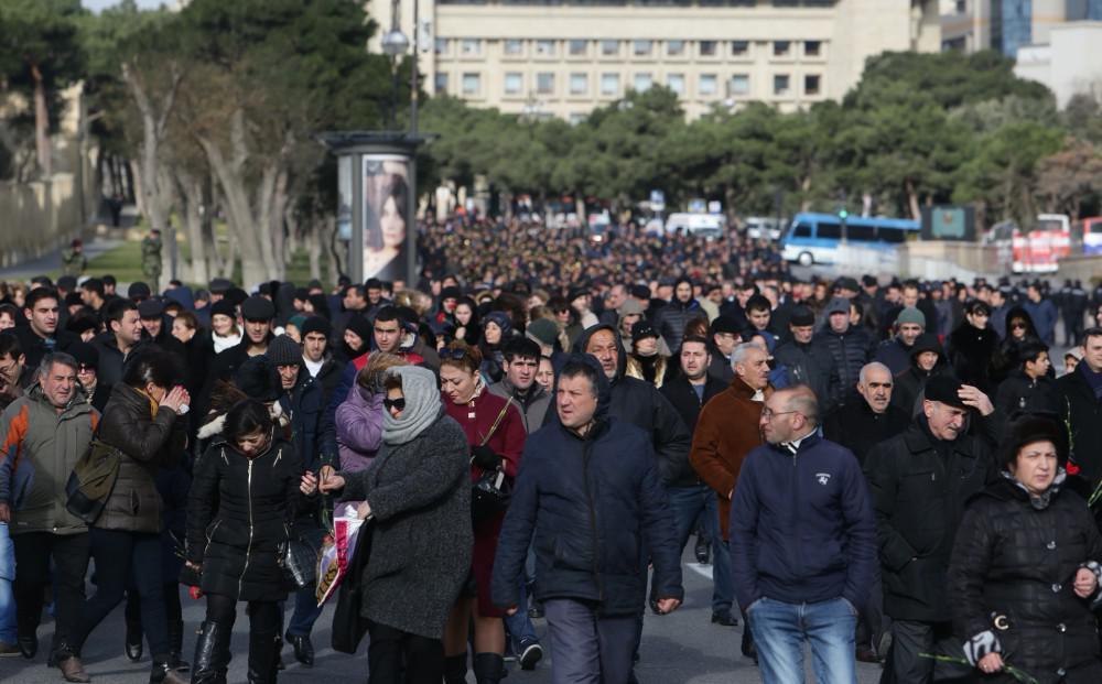 Azərbaycan xalqı şəhidlərin parlaq xatirəsini ehtiramla yad edir