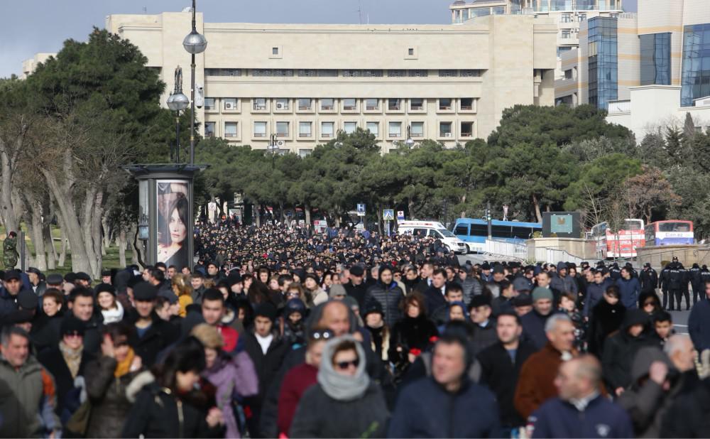 Azərbaycan xalqı şəhidlərin parlaq xatirəsini ehtiramla yad edir