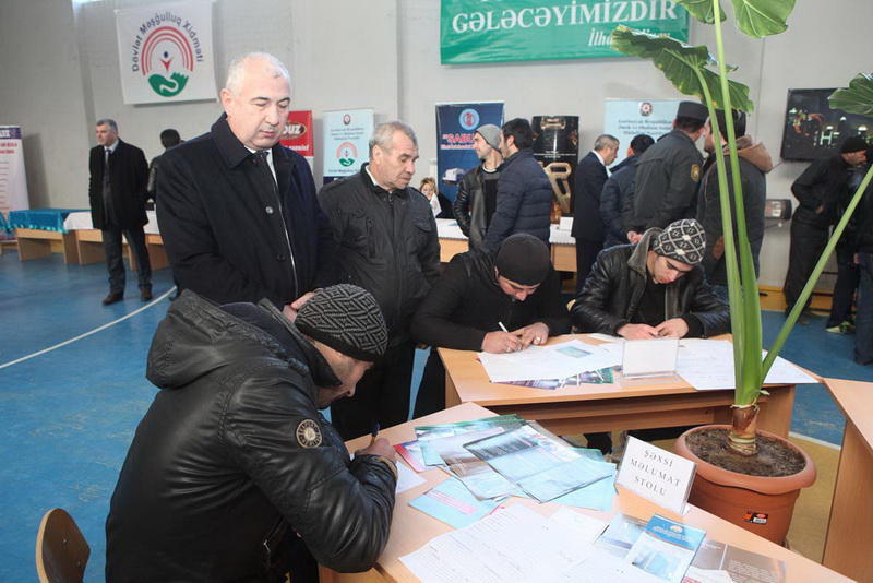 Nardaranlılara iş yerləri təklif olundu
