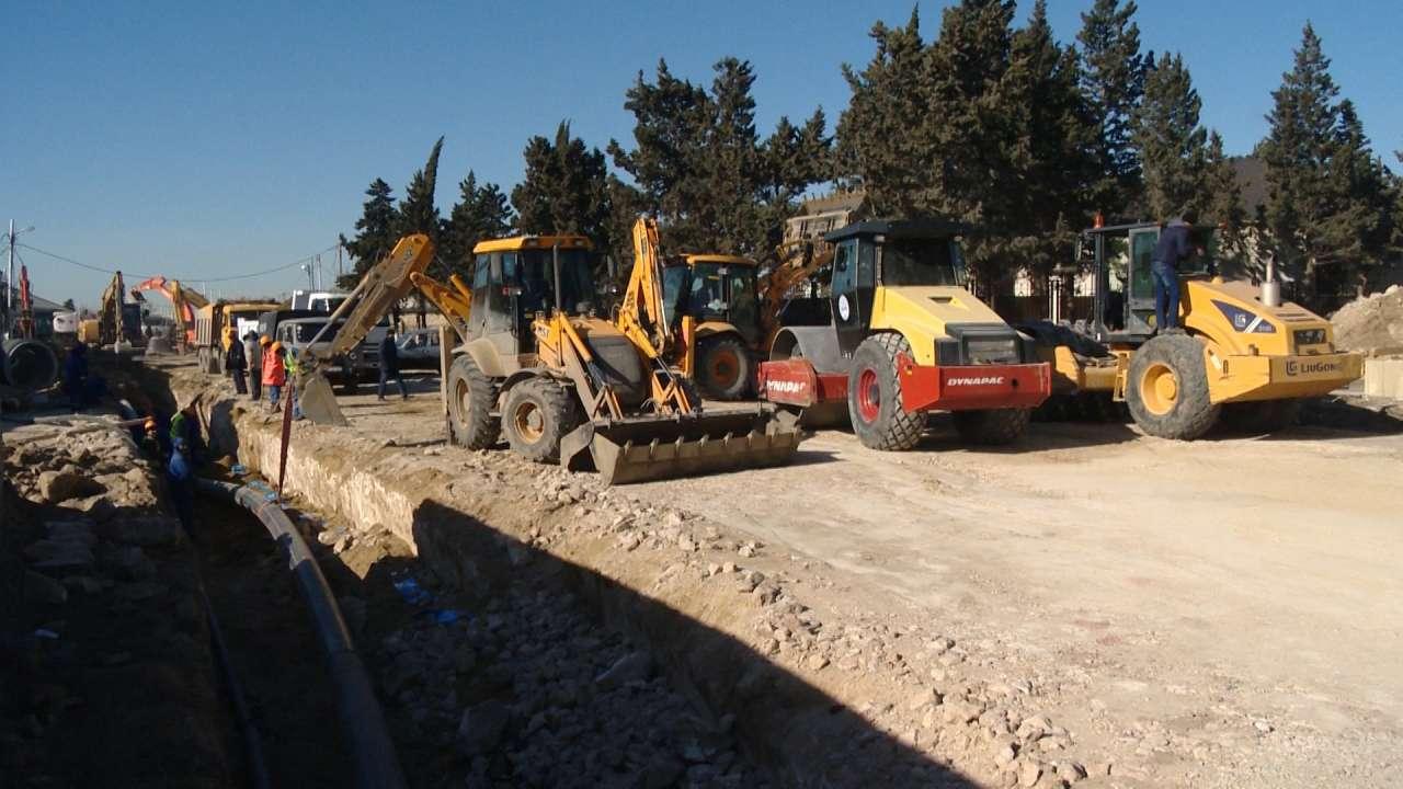 "Azəryolservis"dən Nardaranda görülən abadlıq işləri ilə bağlı