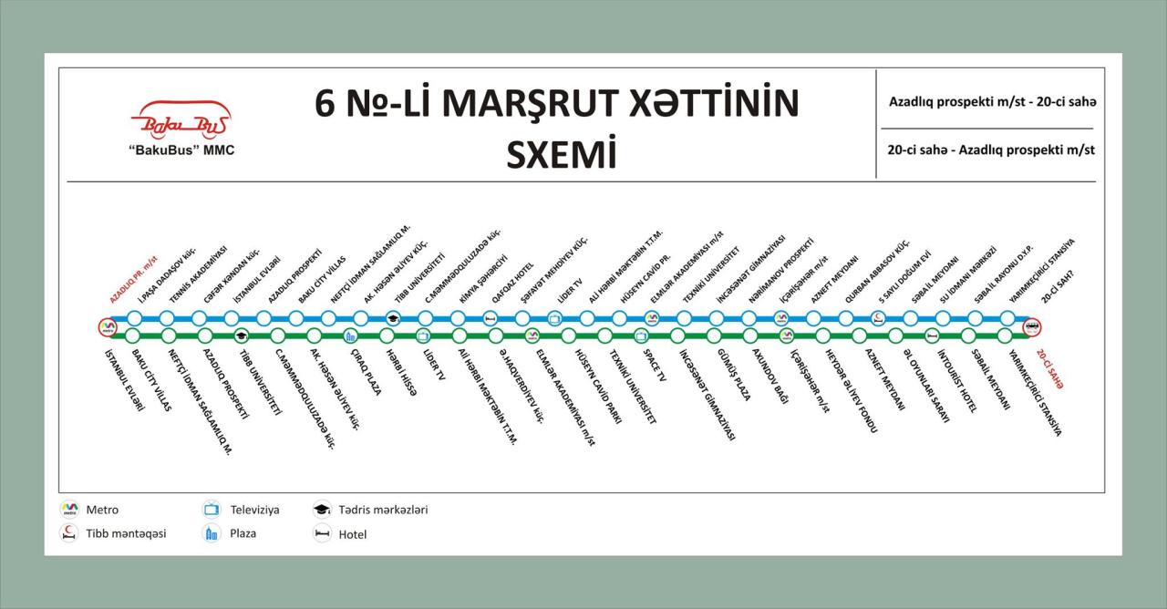 DİQQƏT! Bu avtobusun hərəkət istiqaməti dəyişir