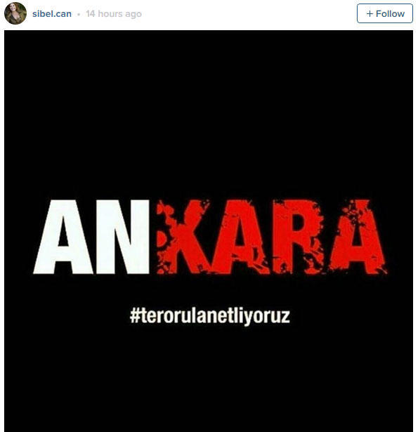 Məşhurlar Ankaradakı terror haqda: