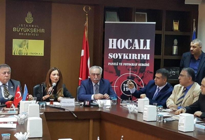 İstanbulda Xocalı soyqırımı ilə bağlı tədbir