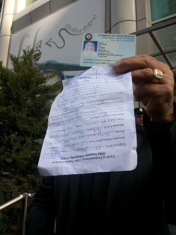 Əli Mirəliyev İlhamə Quliyevanın ölüm səbəbindən danışdı