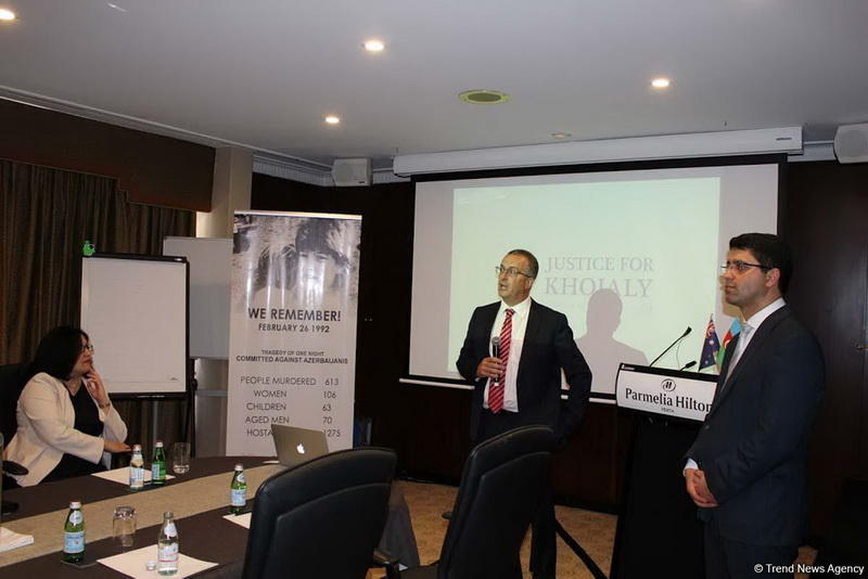 В Австралии прошло мероприятие, посвященное Ходжалинскому геноциду
