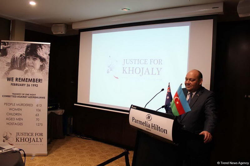 В Австралии прошло мероприятие, посвященное Ходжалинскому геноциду