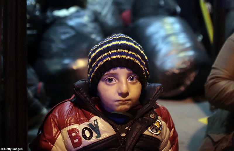 Miqrantlara qarşı hasar çəkildi