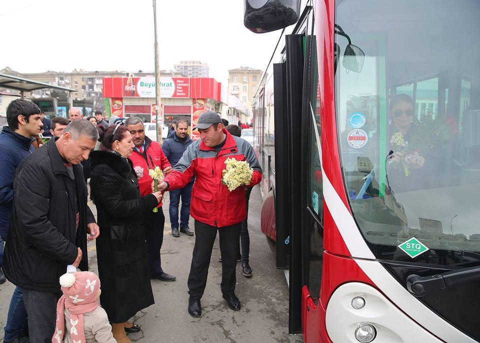 "BakuBus" xanımları belə sevindirdi