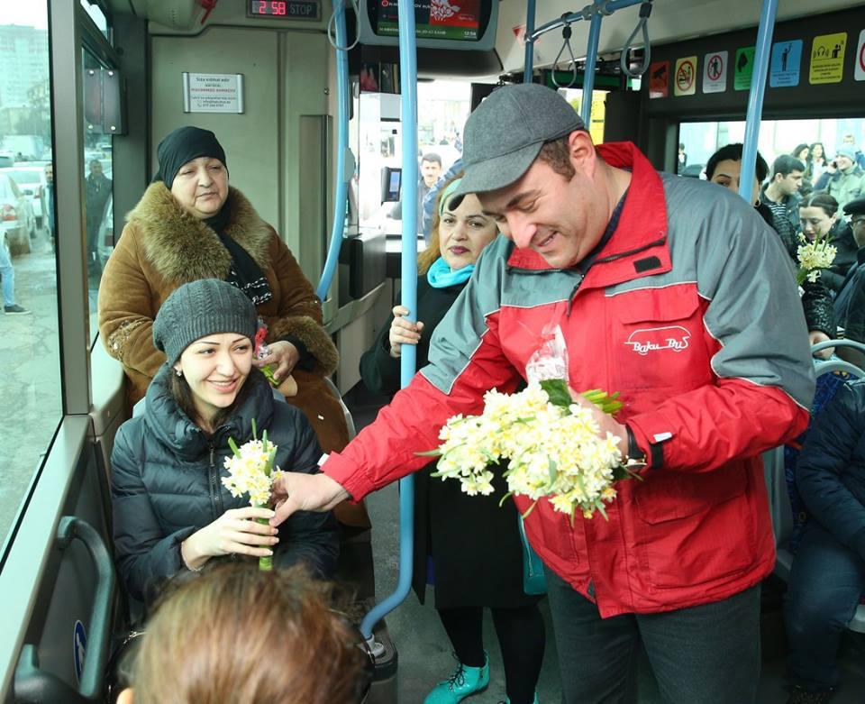"BakuBus" xanımları belə sevindirdi
