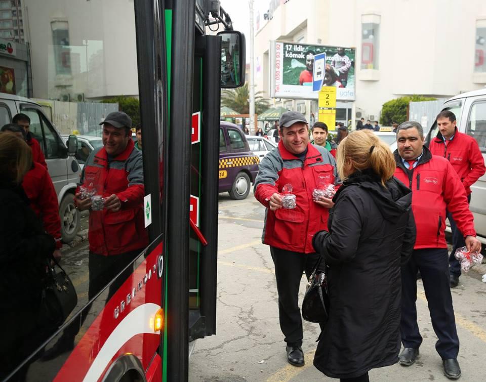 "BakuBus" xanımları belə sevindirdi