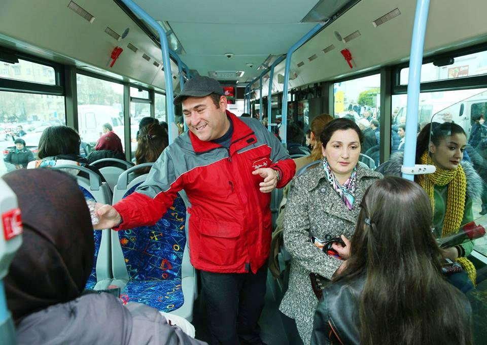 "BakuBus" xanımları belə sevindirdi