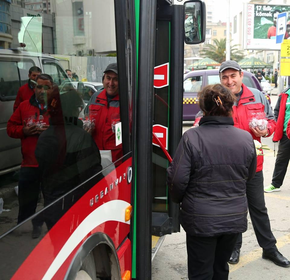 "BakuBus" xanımları belə sevindirdi