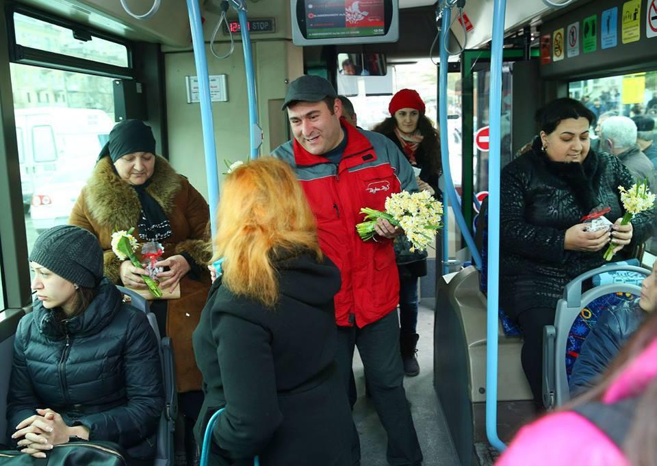 "BakuBus" xanımları belə sevindirdi