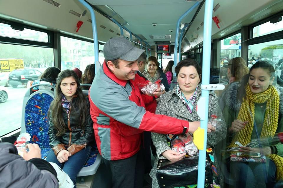 "BakuBus" xanımları belə sevindirdi