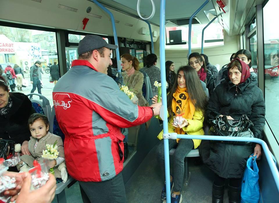 "BakuBus" xanımları belə sevindirdi