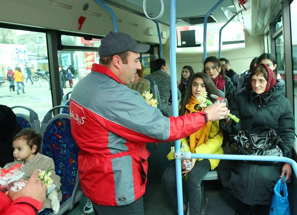 "BakuBus" xanımları belə sevindirdi