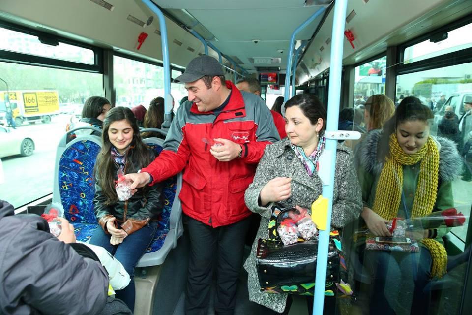 "BakuBus" xanımları belə sevindirdi
