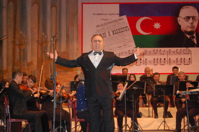 Bişkekdə Üzeyir Hacıbəyovun 130 illik yubileyi ilə bağlı möhtəşəm gecə keçirilib