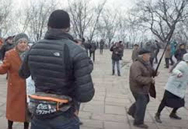 Ukraynada SSRİ söhbətinə görə ara qarışdı