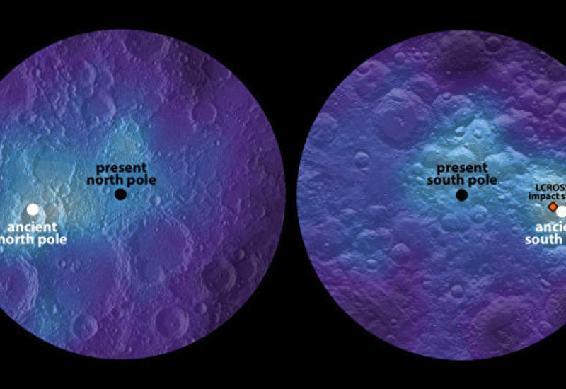 Планетологи: ось вращения Луны сдвигалась в прошлом