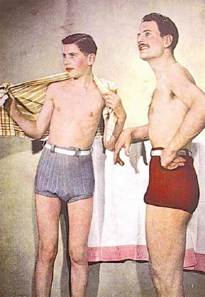 Яркая мужская мода из журналов 70-х