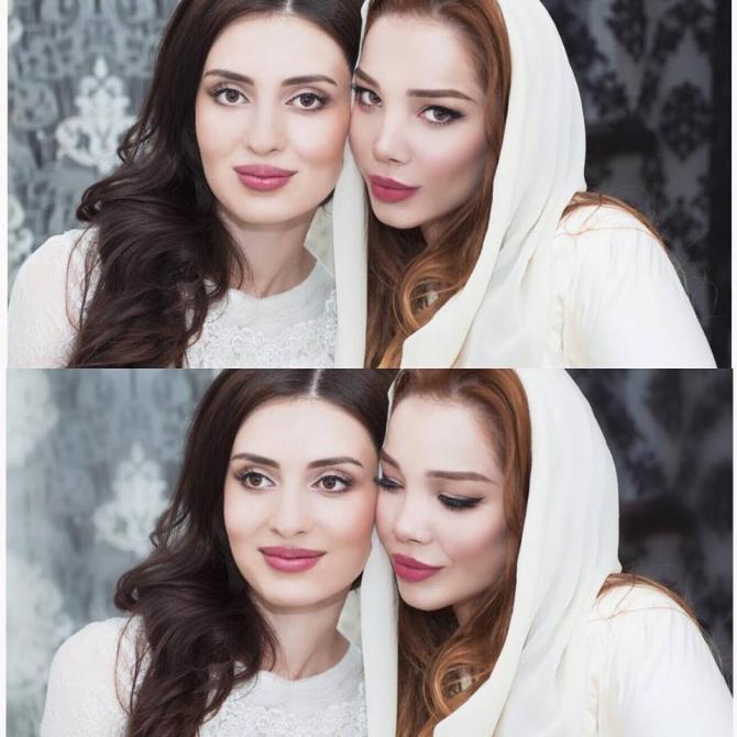 Sosial şəbəkələrin çeçen gözəlləri