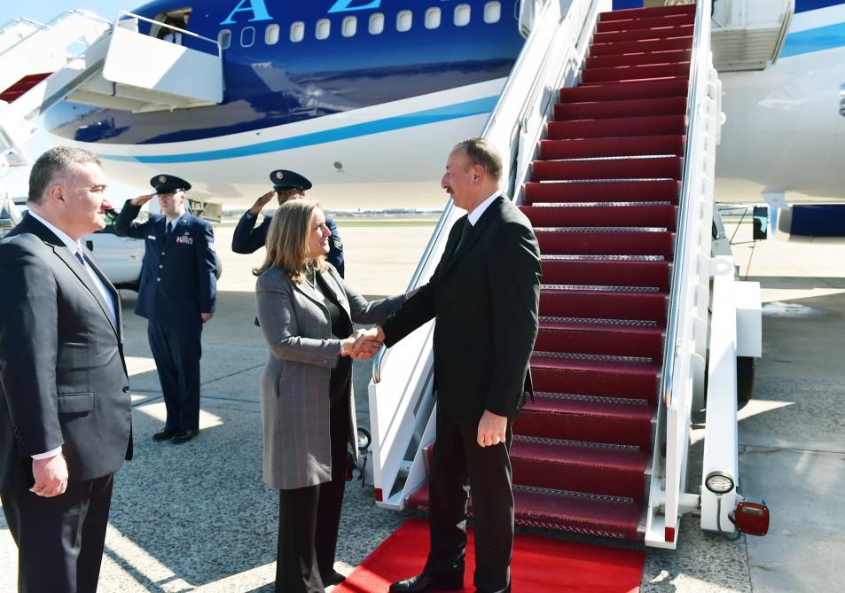 Визит Президента Ильхама Алиева в США