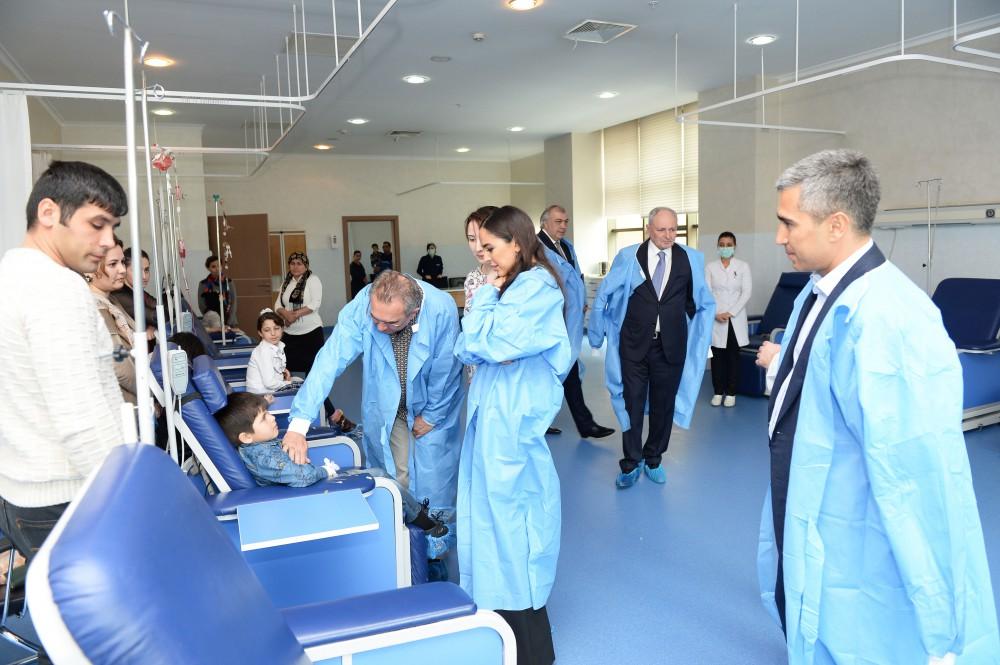 Вице-президент Фонда Гейдара Алиева Лейла Алиева побывала в Центре талассемии