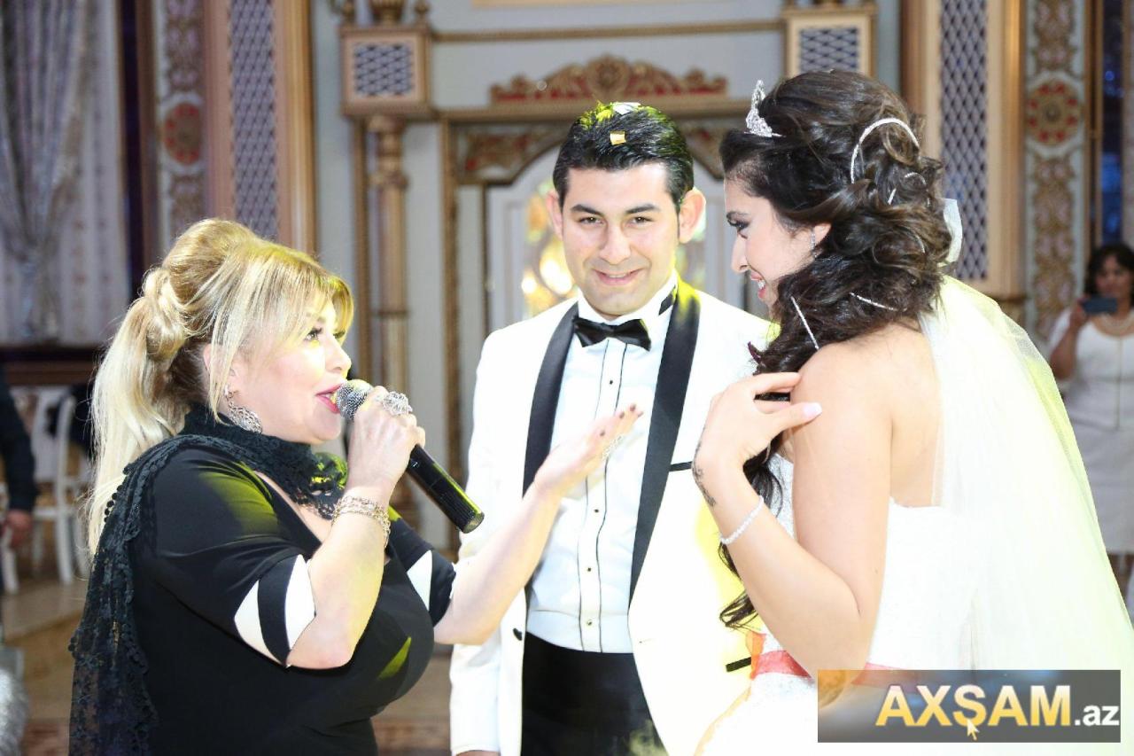 Əməkdar artistin qızının toyu