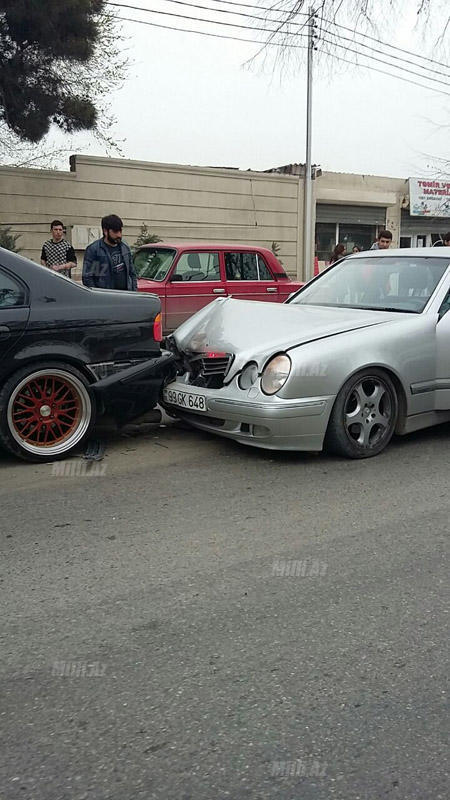 Bakıda qadın və uşaq qəzaya səbəb oldu