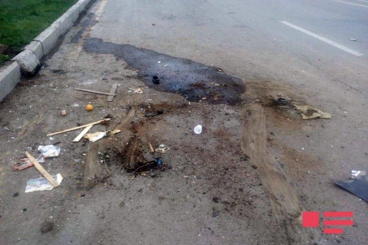 Тяжелое ДТП в Гяндже, есть пострадавший