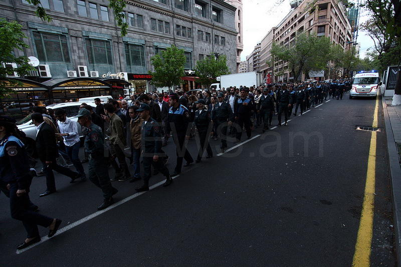 Антироссийский митинг в Ереване