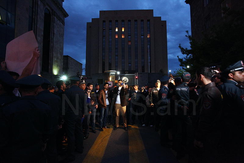 Антироссийский митинг в Ереване