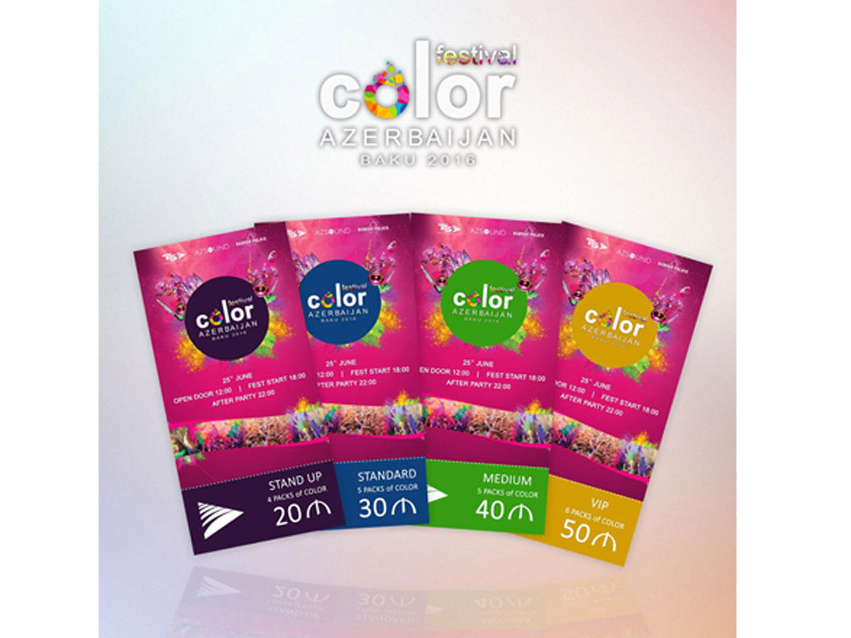 На побережье Каспия пройдет Festival Color Azerbaijan 2016