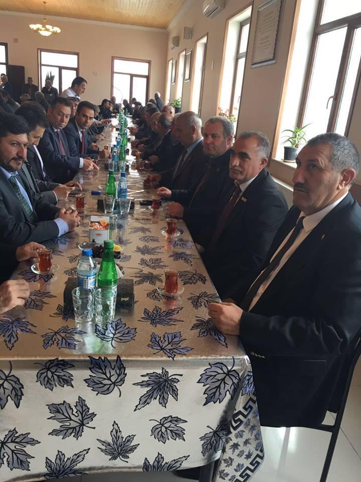 Türkiyəli Millət vəkili şəhidimizn yasına gəldi