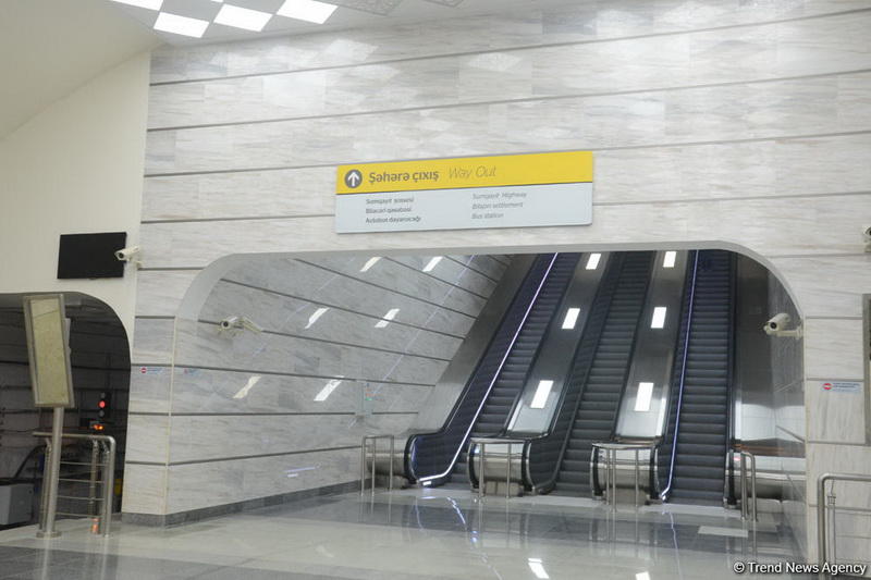 Впервые в Азербайджане: сдана в эксплуатацию 5-уровневая станция метро