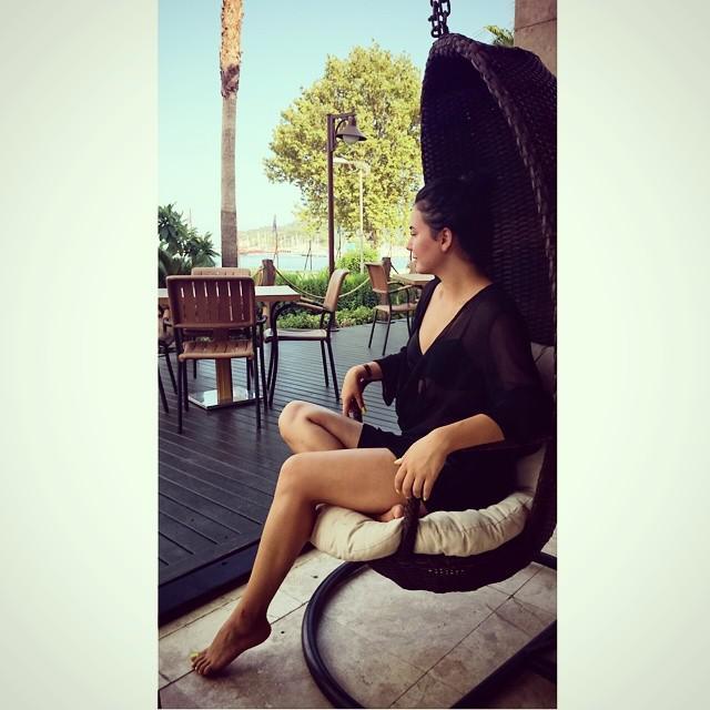 Türkiyəli model boksa başladı