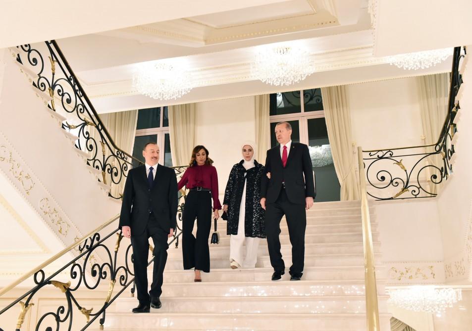 Президент Ильхам Алиев принял Президента Турции Реджепа Тайипа Эрдогана