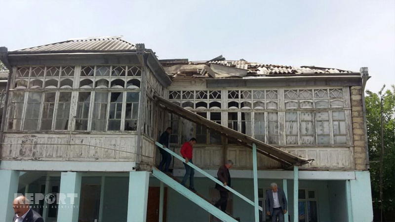 Tərtərdə dağılmış evlər dövlət vəsaiti hesabına bərpa ediləcək
