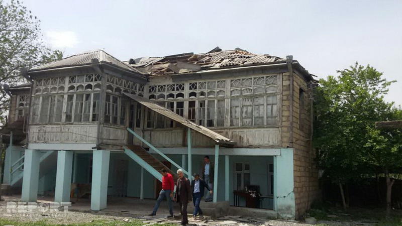 Tərtərdə dağılmış evlər dövlət vəsaiti hesabına bərpa ediləcək