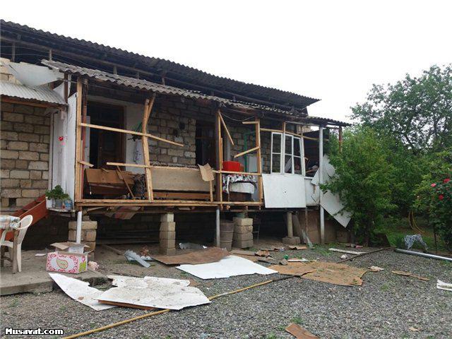 Артиллерийский обстрел армян разрушил школу в Тертере