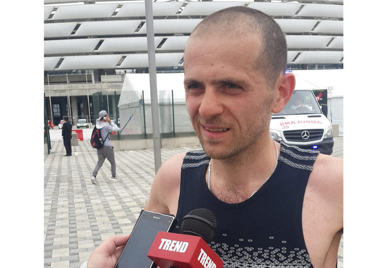 Второй призер Георгий Домения: "Бакинский марафон" отлично организован