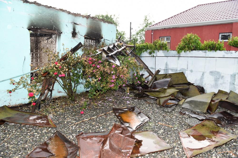 Президент Ильхам Алиев и его супруга Мехрибан Алиева побывали в Тертерском, Бардинском и Агдамском районах