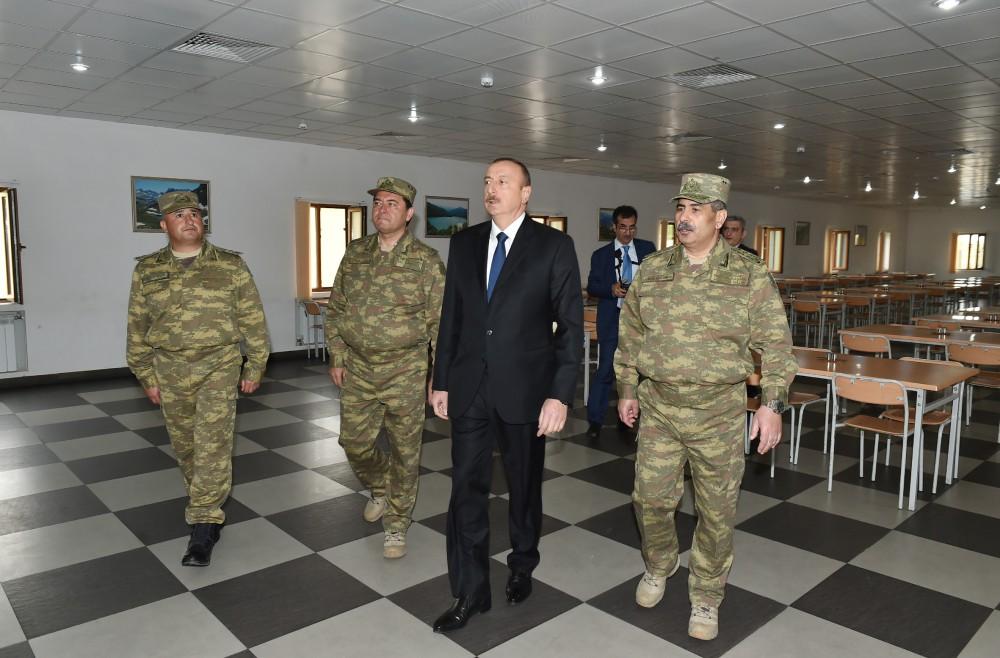 Президент Ильхам Алиев и его супруга Мехрибан Алиева побывали в Тертерском, Бардинском и Агдамском районах