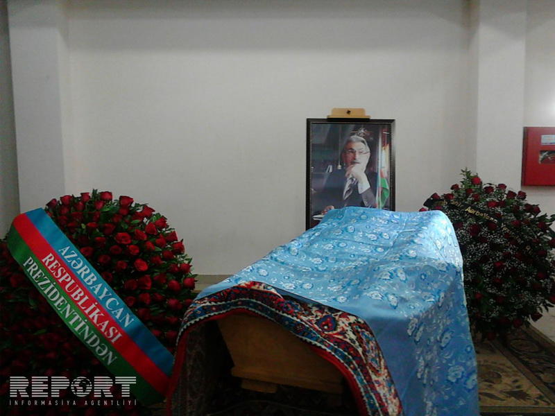 Söhrab Tahirlə vida mərasimi keçirilir