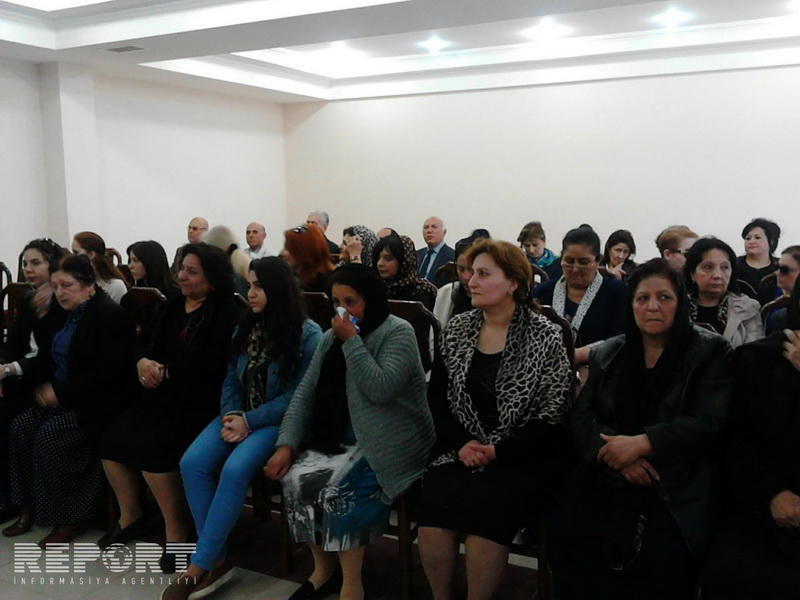 Söhrab Tahirlə vida mərasimi keçirilir