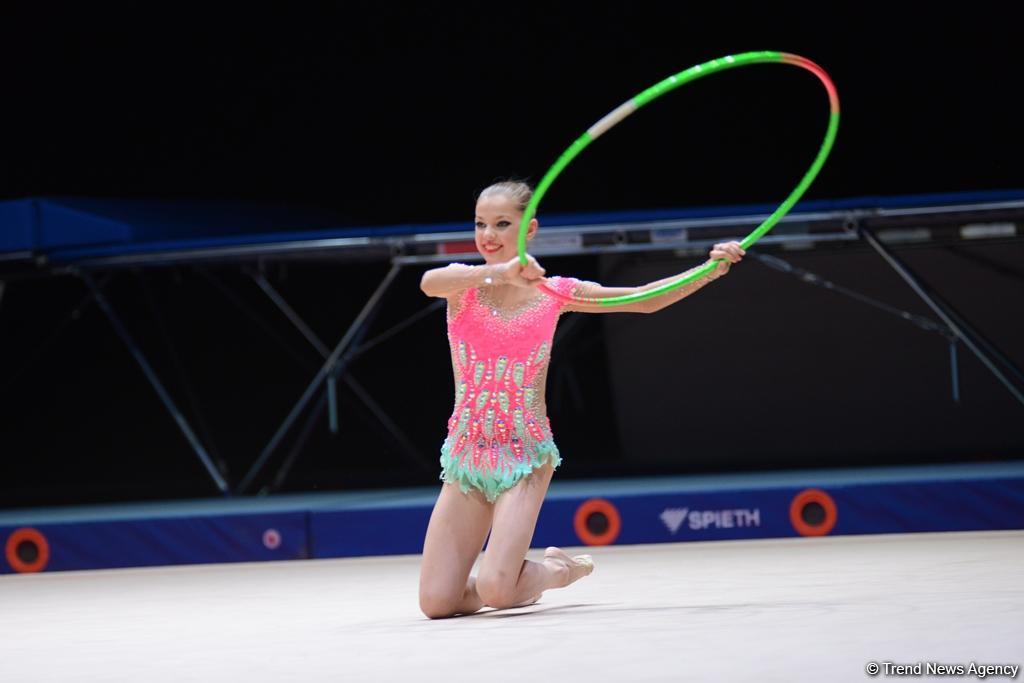 Завершился первый день соревнований XXIII Чемпионата Азербайджана по художественной гимнастике