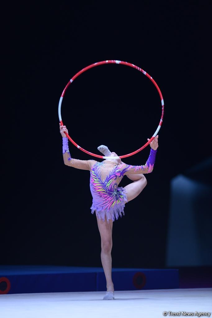 Завершился первый день соревнований XXIII Чемпионата Азербайджана по художественной гимнастике