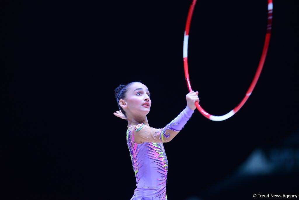 Завершился первый день соревнований XXIII Чемпионата Азербайджана по художественной гимнастике